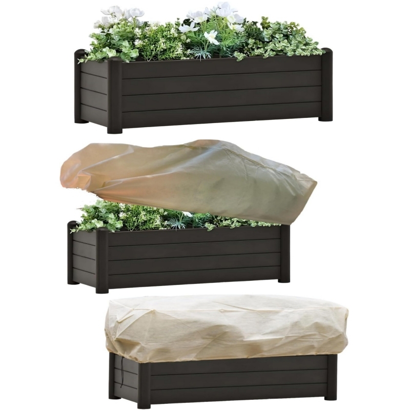 Rectangular Planter Frost Covers