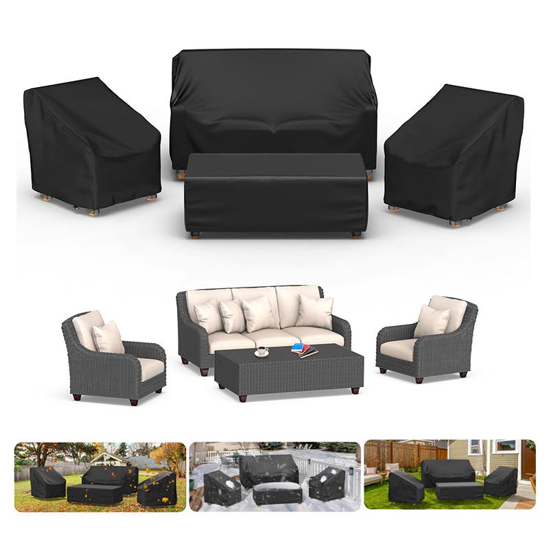 4 Piece Outdoor Furniture Cover Waterproof